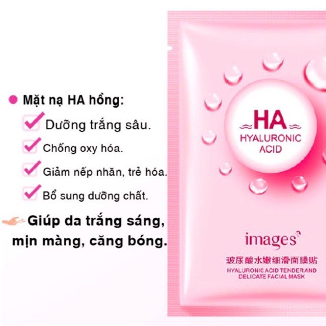 combo 10 MẶT NẠ HA HYALURONIC ACID