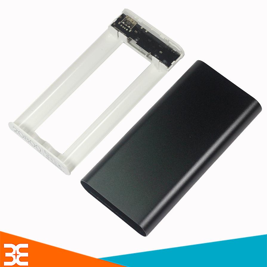 Box Sạc Dự Phòng  8cell 2A 18650 Vỏ Nhôm Không Lò Xo  (Chưa bao gồm Pin, Màu sắc ngẫu nhiên )