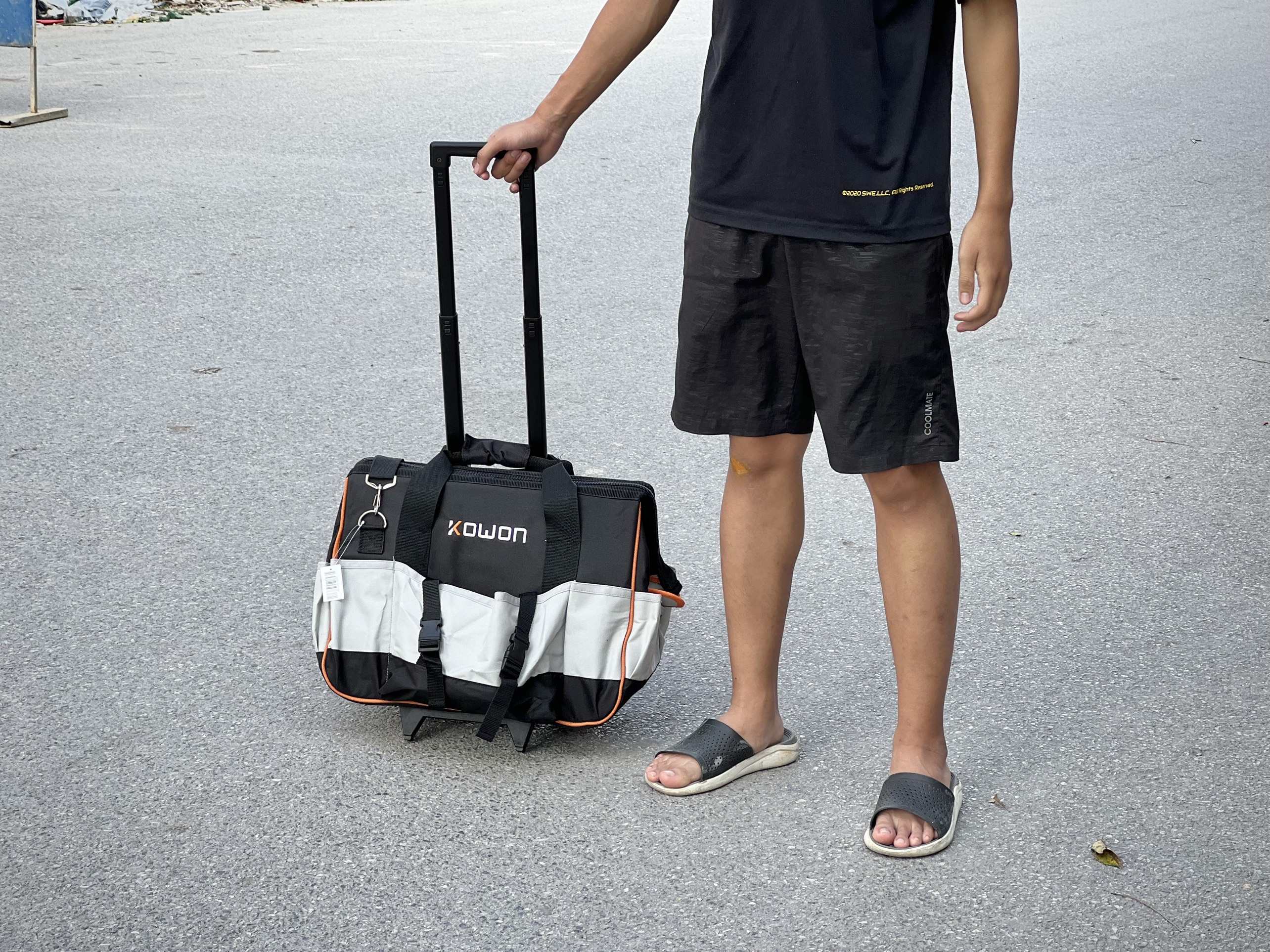 Túi đựng máy khoan KOWON có bánh xe kéo