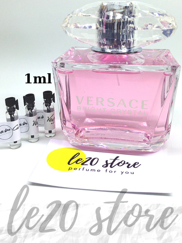 [ Mẫu thử 1ml ] Nước hoa nữ chính hãng Versace Bright Crystal - nước hoa nữ thơm lâu - nuoc hoa versace - nuoc hoa cao cap