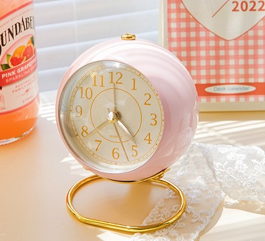 [Có sẵn] Đồng Hồ Vintage Decor Để Bàn Hình Tròn