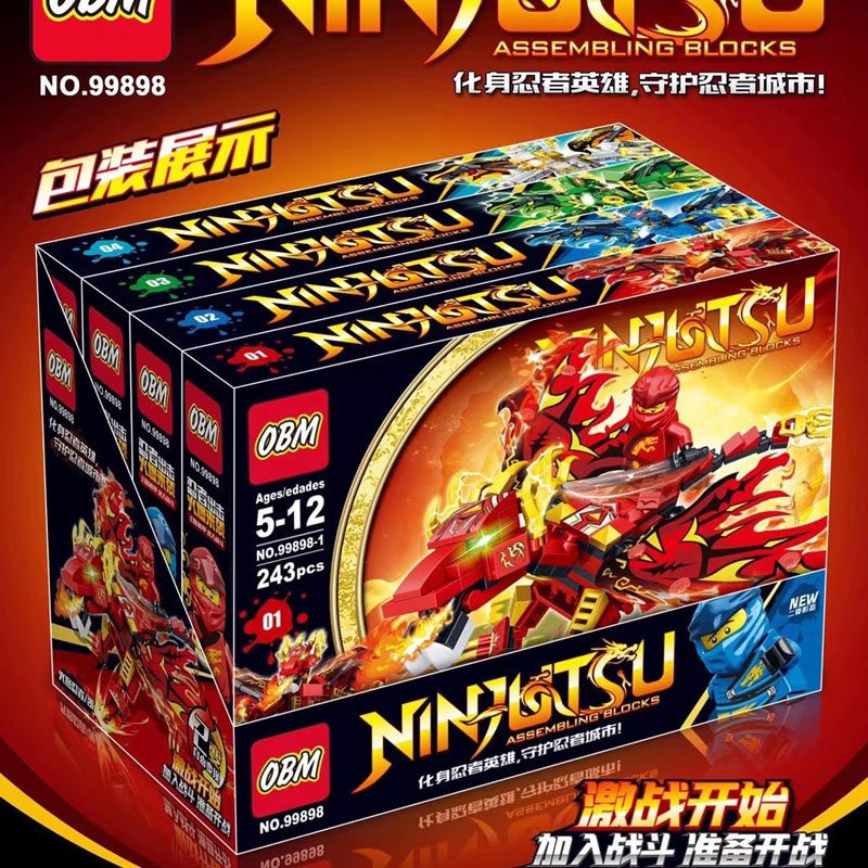 Đồ chơi lắp ráp Ninjago rồng biến hình chiến binh