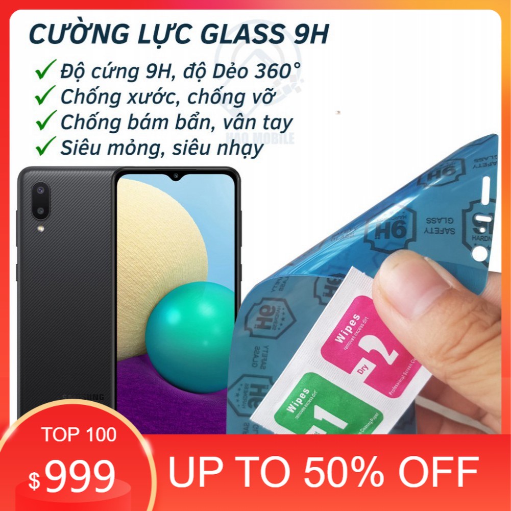 Dán cường lực dẻo nano Samsung Galaxy A02