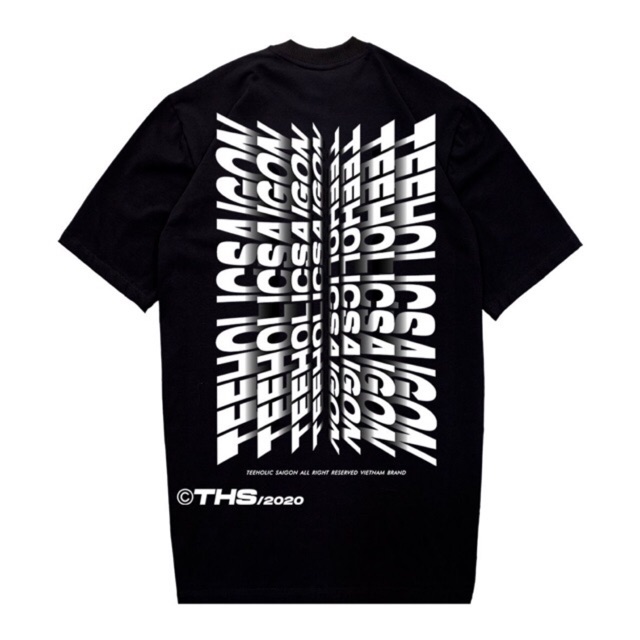 TEEHOLIC Áo Thun Unisex Form Rộng In Logo Teeholic