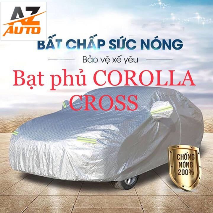 Bạt che phủ xe toyota corolla cross cao cấp loại 1