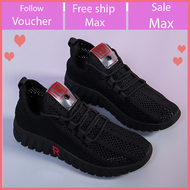 Giày sneaker thể thao nữ buộc dây siêu nhẹ V254