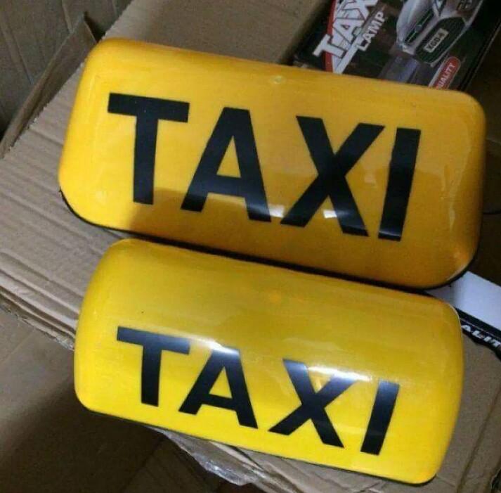 Mào taxi có đèn, đế nam châm