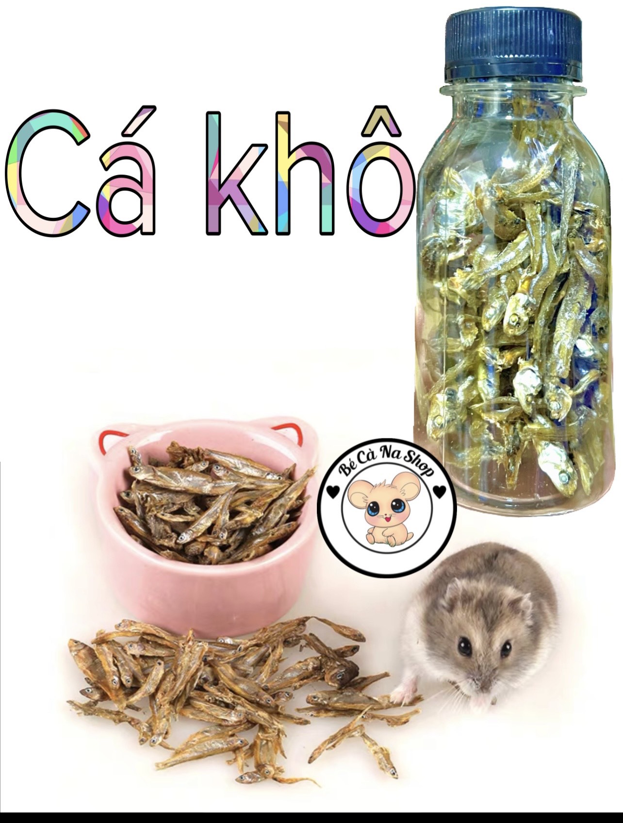 Cá sấy cho hamster . (bé cà na) Thức ăn cho hamster , thỏ , bọ ,sóc ...