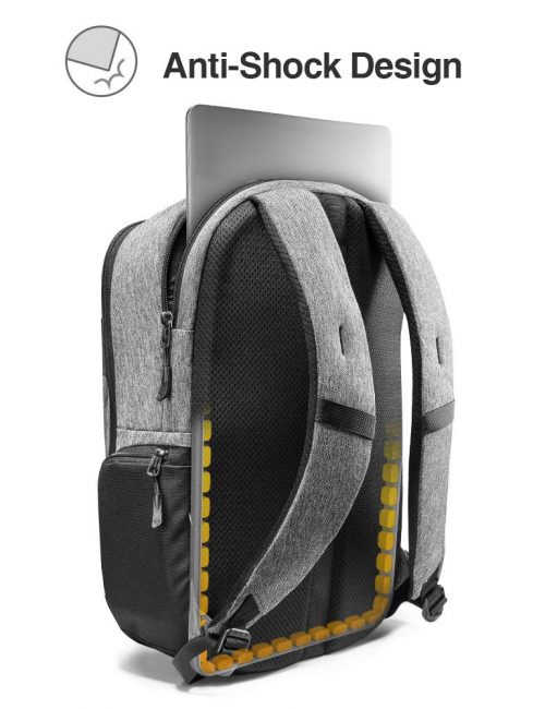 Balo TOMTOC Waterproof School For ULTRABOOK 15″ GRAY – A79