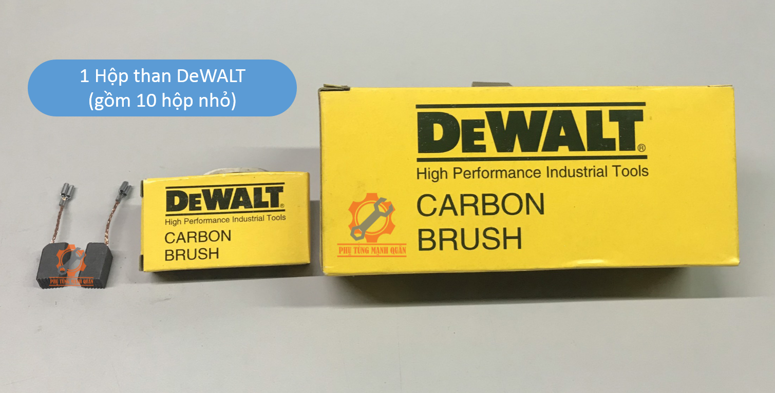 10 hộp chổi than DeWALT lắp được nhiều loại máy thông dụng
