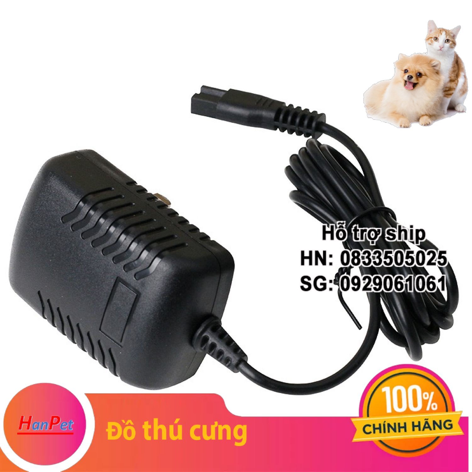 Hanpet - Thú cưng - Sạc Tông đơ Codos KP3000 CP6800 7800 3880 cắt lông chó mèo