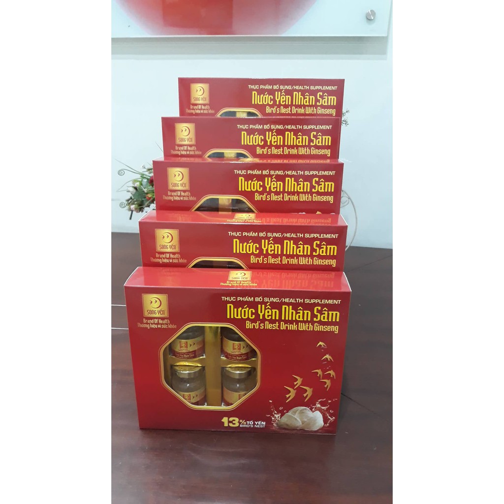 [SIÊU SALE] Nước Yến Nhân Sâm Song Yến cao cấp