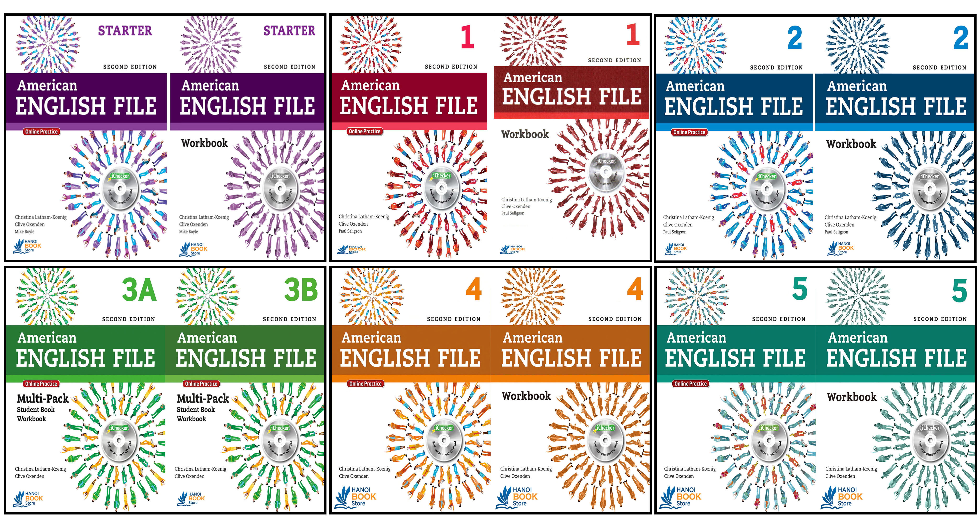 American English (Sách màu+ den trang)
