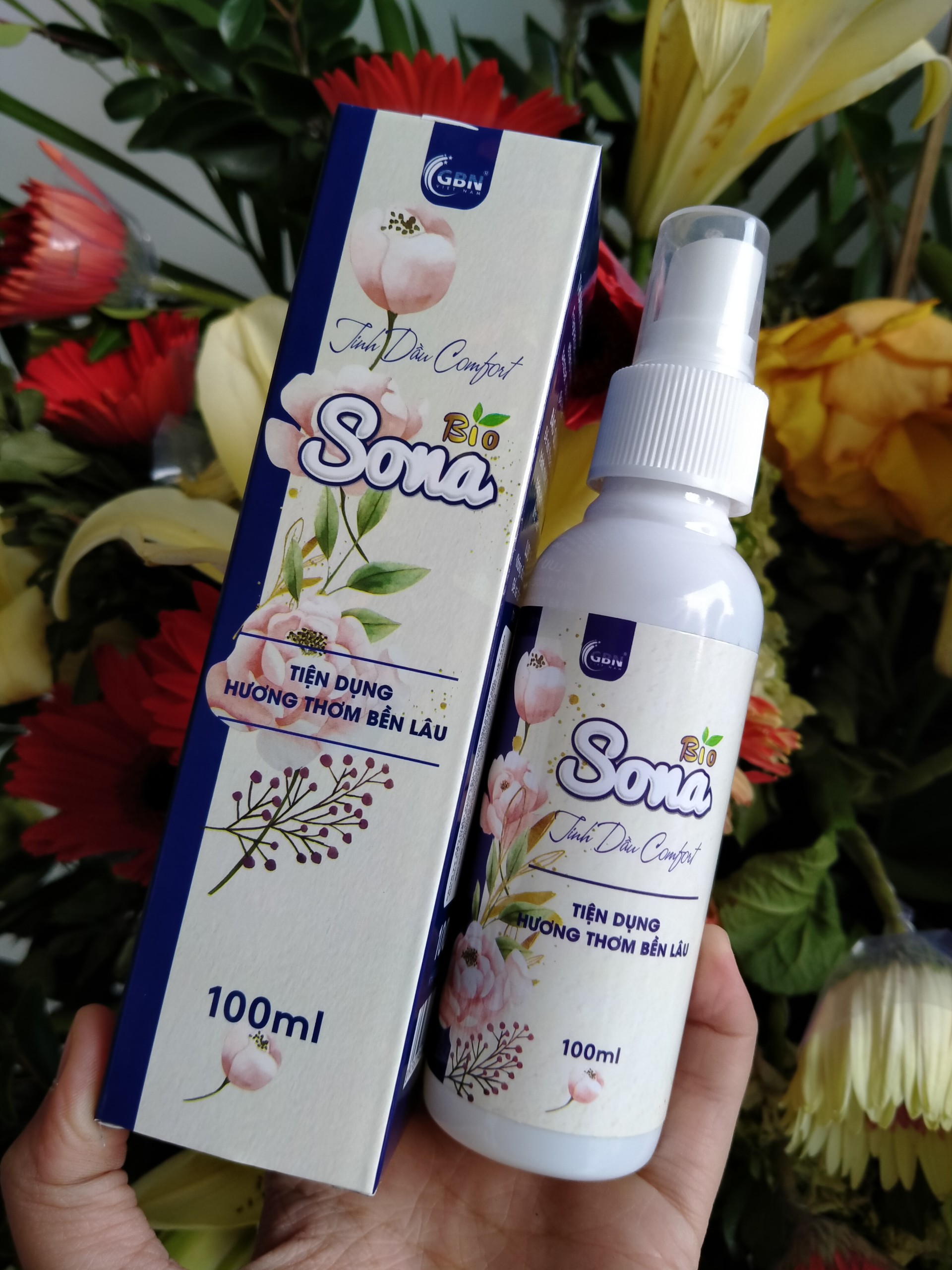 Combo 3 chai xả vải khô SONA