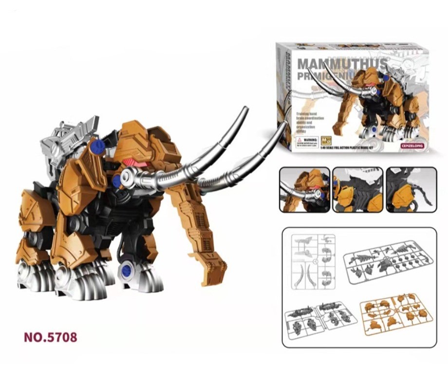 Đồ chơi Cenzelong (kết hợp giữa Gundam và Zoids) - Mammuthus Primigenius - mã 5708