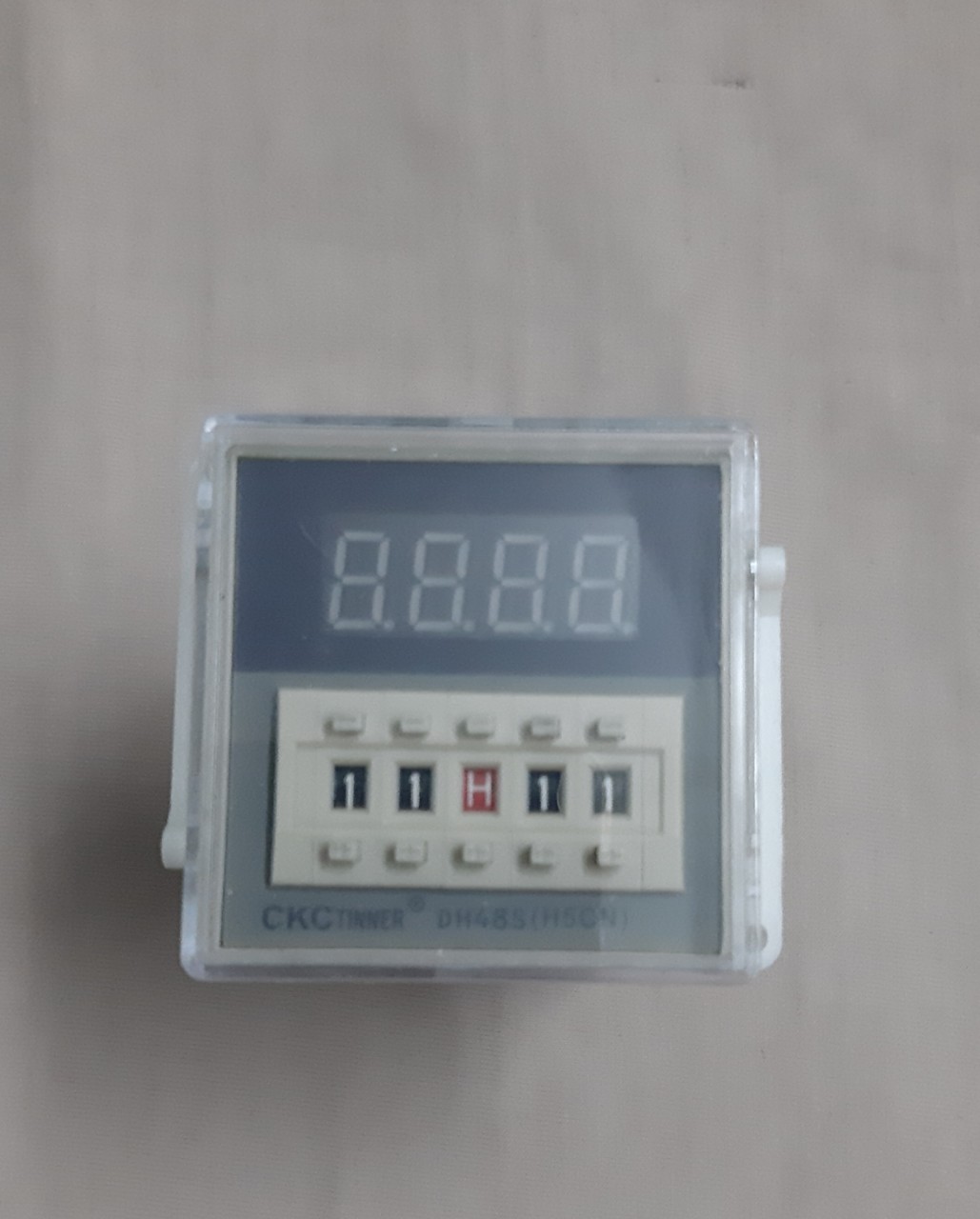 [HCM]Bộ hẹn giờ timer CKC  DH48S-1Z (220VAC) ( kèm đế)