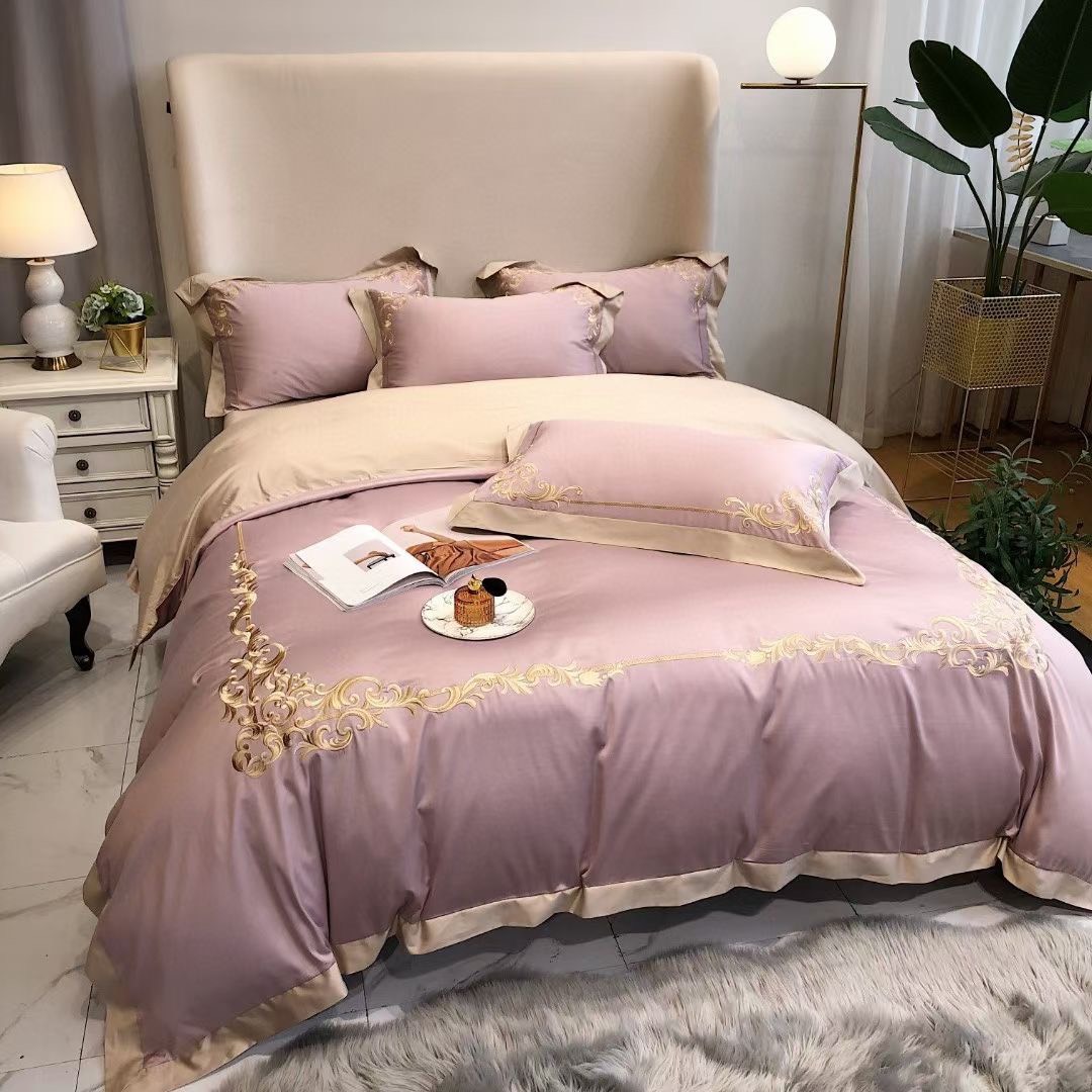 (💥XẢ HẾT, RẺ LỖ VỐN) SET 4 MÓN LỤA SATEEN/ TENCEL100s CAO CẤP SIÊU MỊN MÁT NHẬP KHẨU CAO CẤP