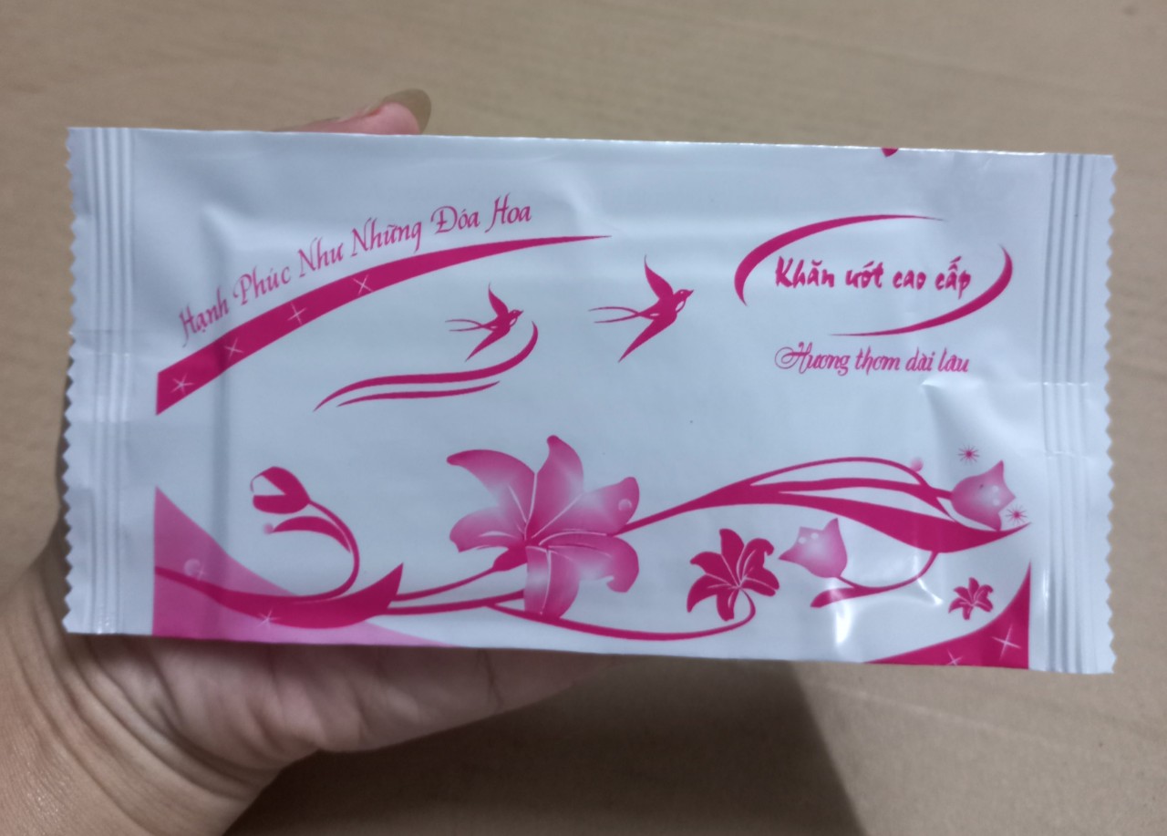 200 cái khăn lạnh khăn ướt vải lưới