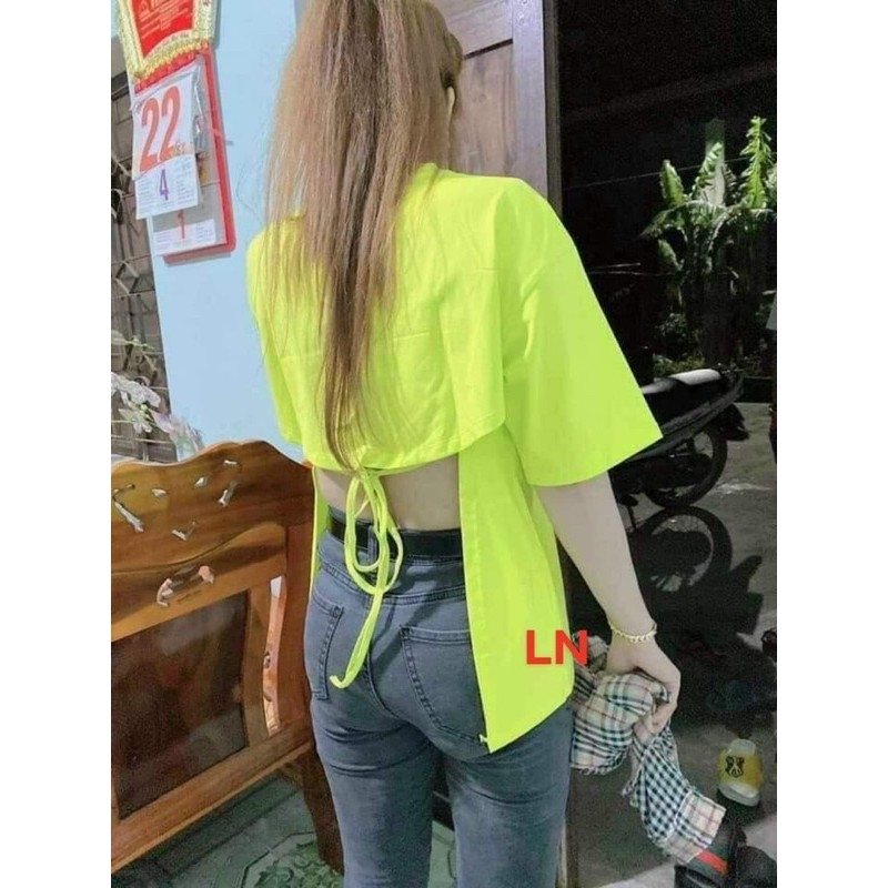 ÁO PHÔNG BUỘC DÂY LƯNG LN12