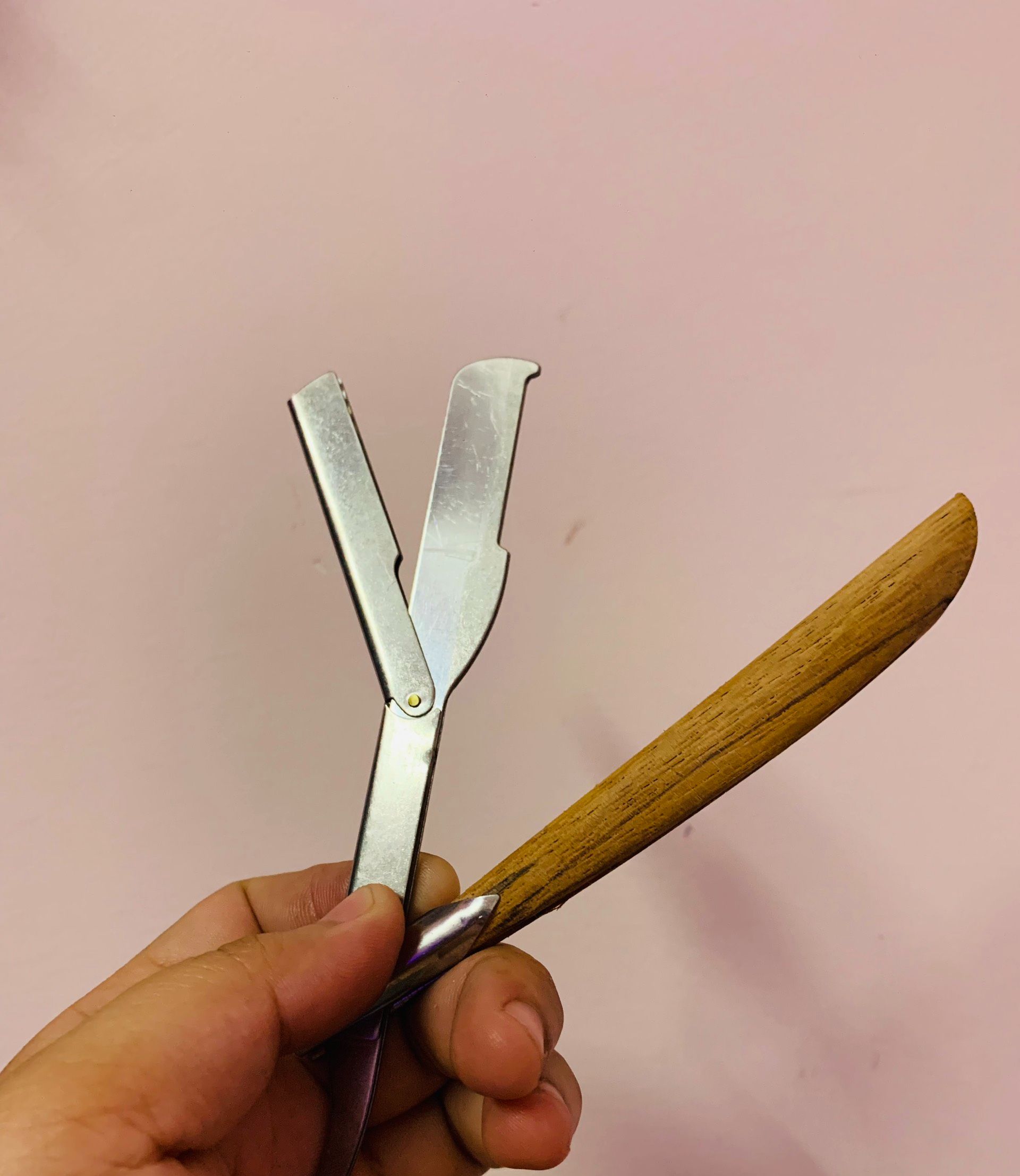 DAO CẠO CÁN GỔ ( VĂN PHÚ )