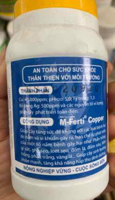 CHẾ PHẨM SINH HỌC NANO BẠC ĐỒNG CHAI 100ML