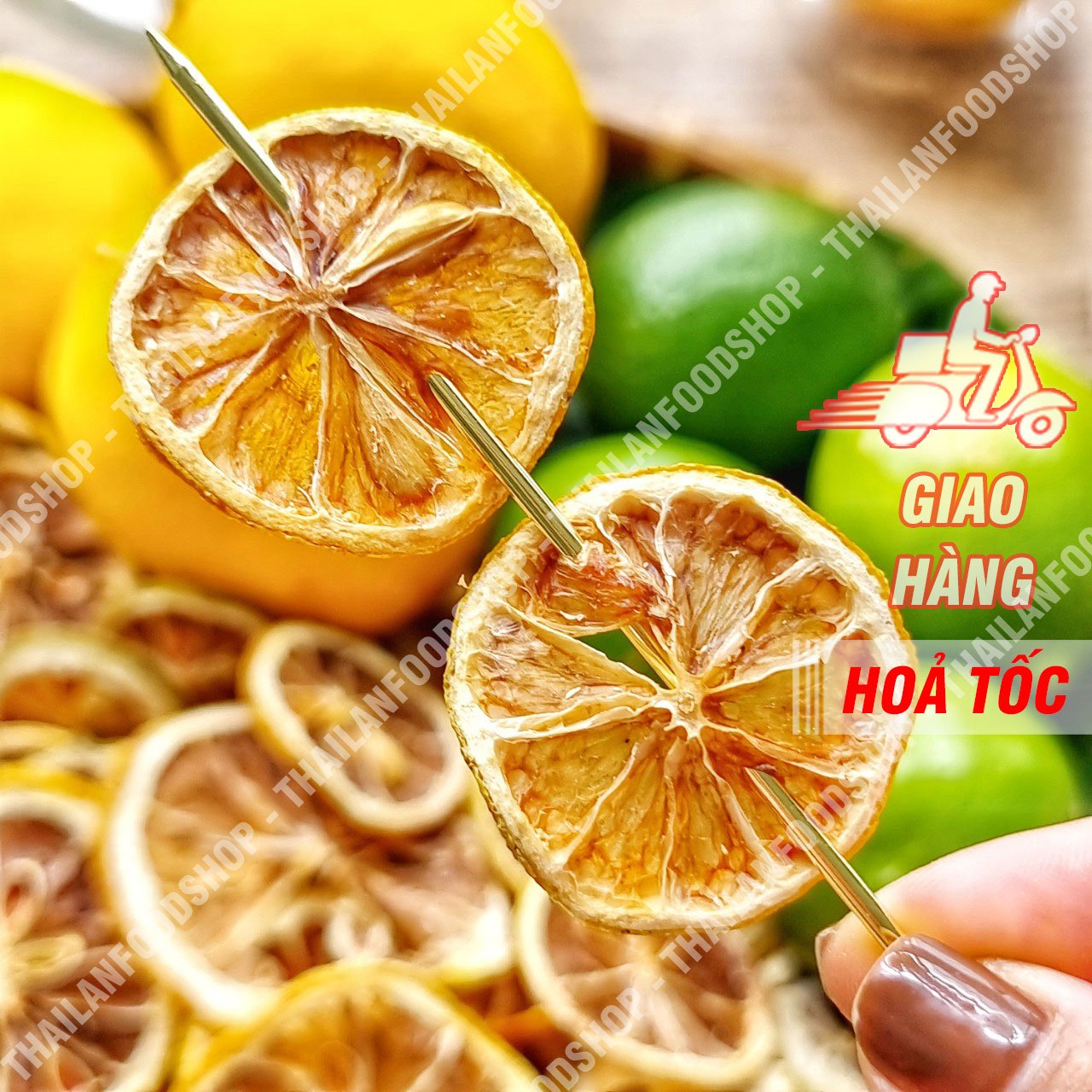 Chanh Lát Sấy Khô Túi -500gram