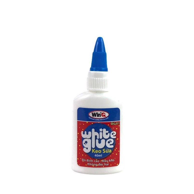 Keo sữa WinQ White Glue 40ml (WG-01)