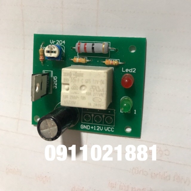 Mạch xạc bình acquy tự ngắt