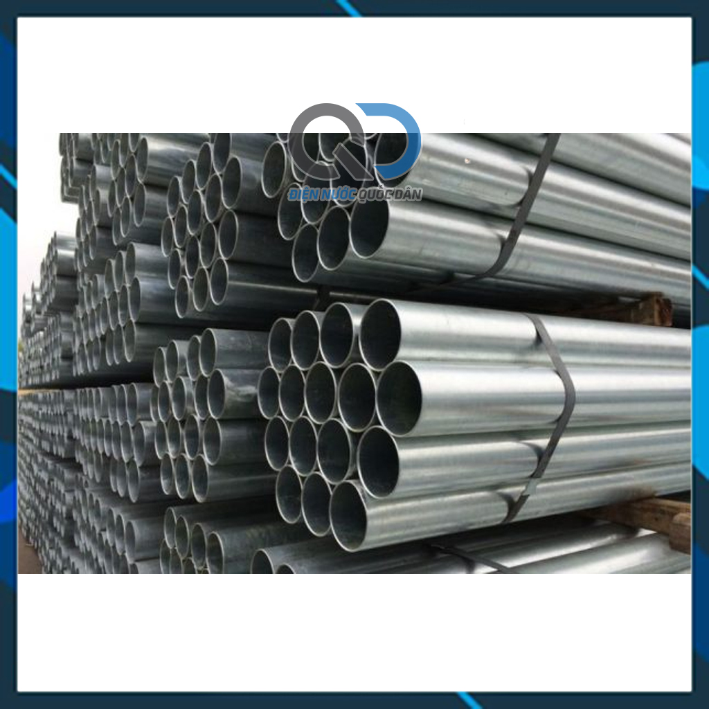 Ống sắt tròn mạ kẽm phi 21 và phi 27 - cực kỳ chắc chắn