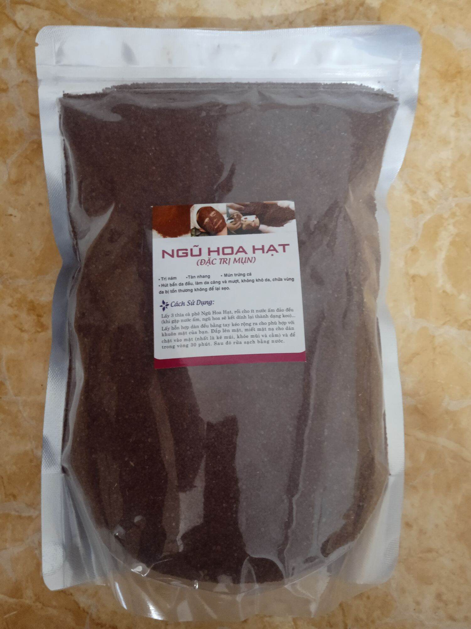 1kg hạt ngũ hoa (hạt đình lịch) hạt to nguyên chất handmade.