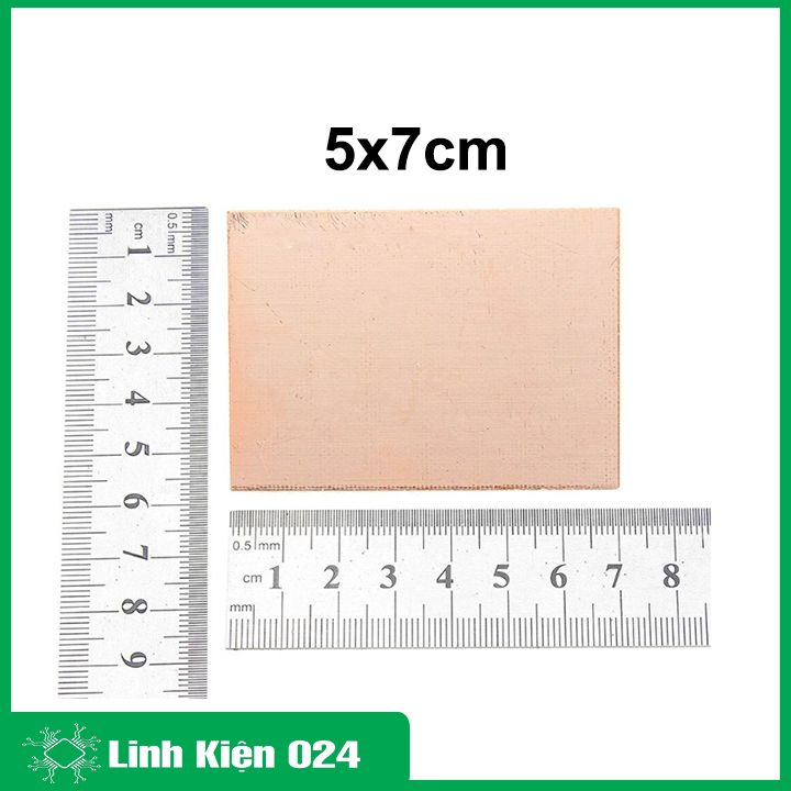Phíp đồng thủy tinh 1 mặt 1.6mm kích thước 5x7cm / 10x7cm / 10x15cm / 10x20cm
