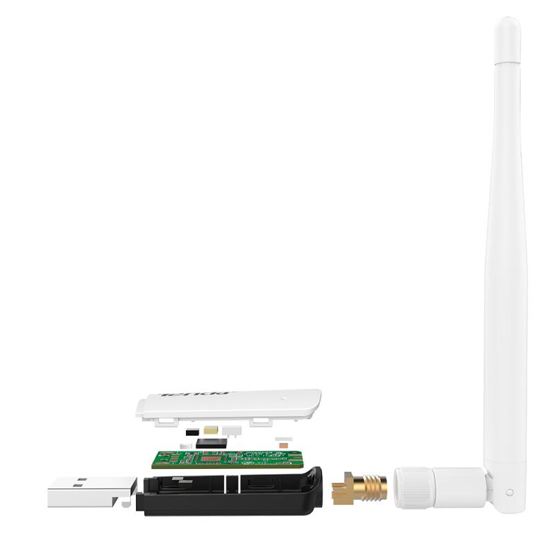 USB thu sóng Wifi tốc độ 300Mbps Tenda U1 (Trắng)
