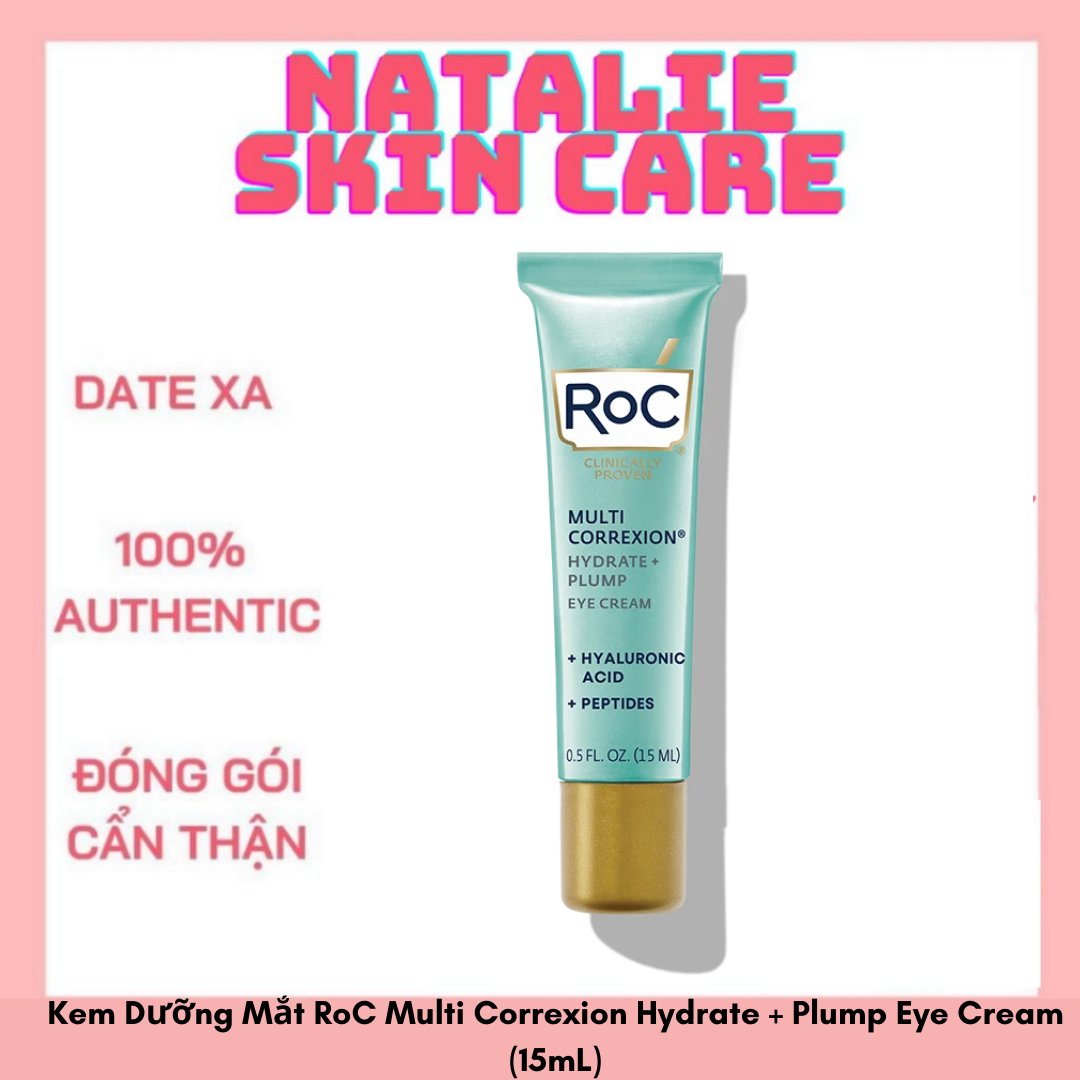 Kem Dưỡng Mắt RoC Multi Correxion Hydrate + Plump Eye Cream (15mL)