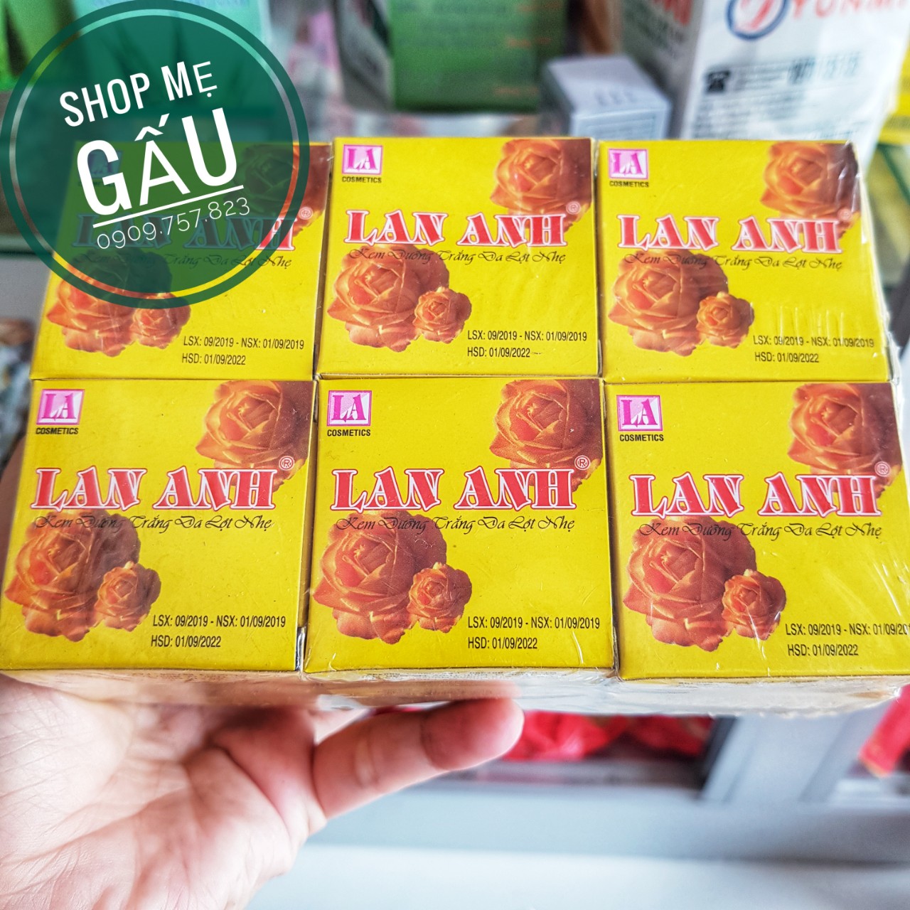 Sỉ lố 12 hộp kem Lan anh 1,8g