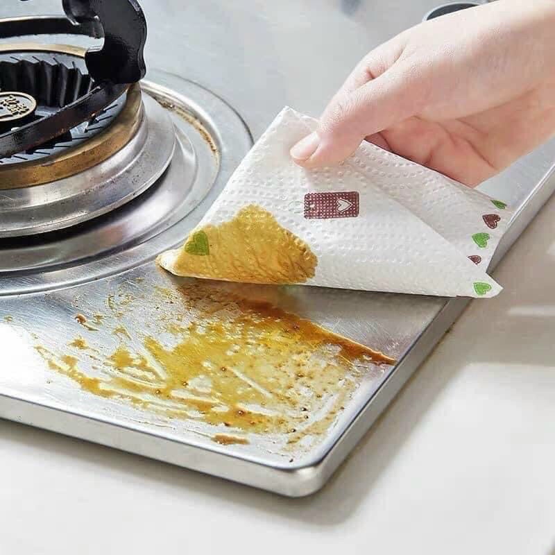 Cuộn Khăn Giấy Lau Bếp Đa Năng 20 - 25cm
