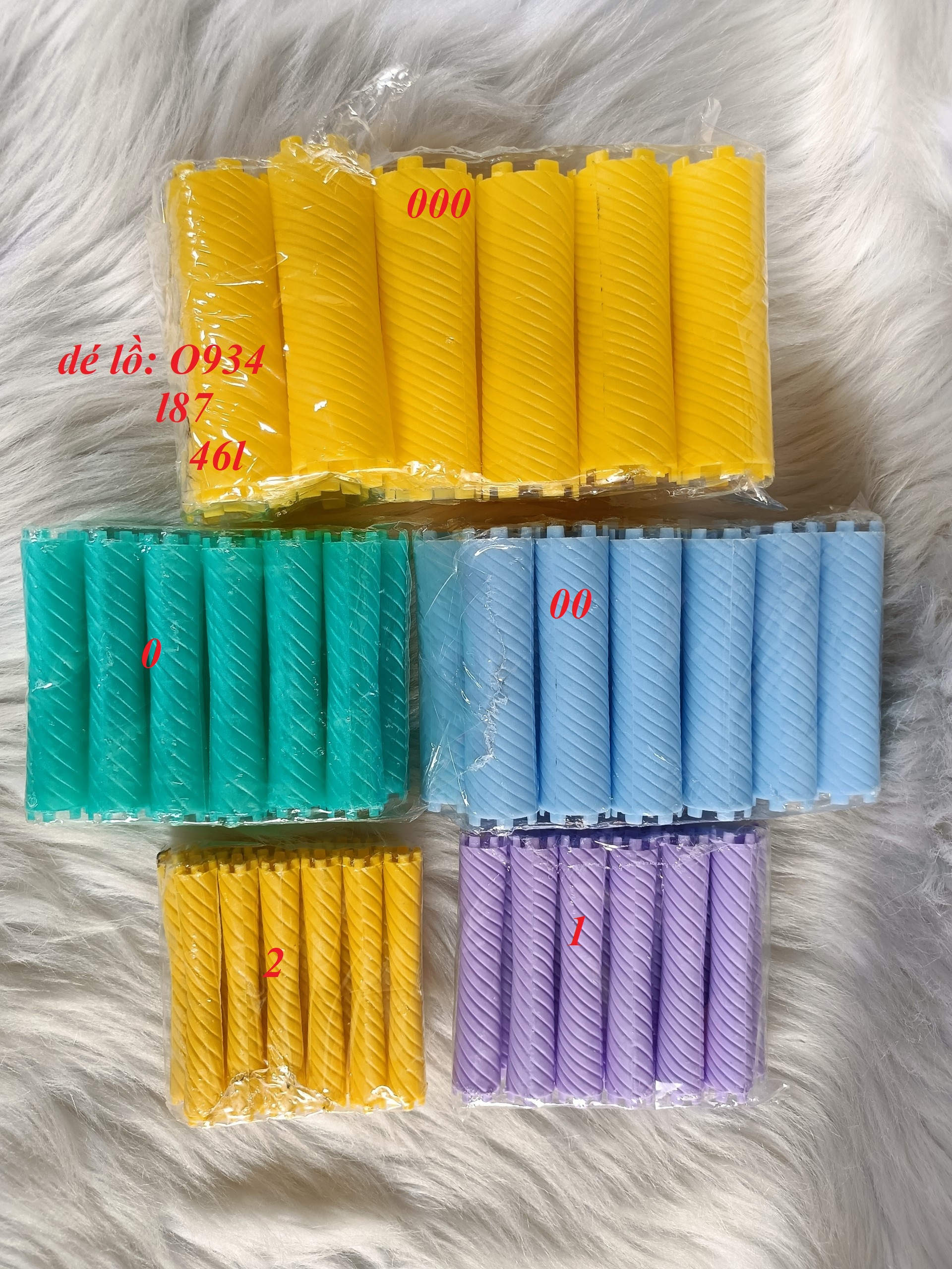 12 trục xương uốn lạnh xoắn 5 kích cỡ không gai