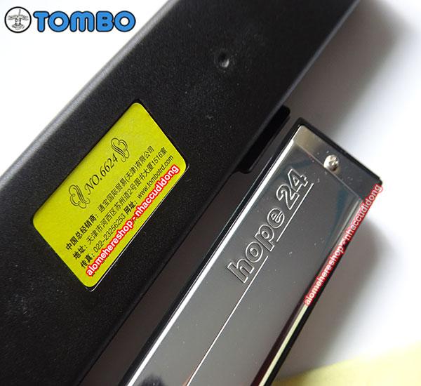 Kèn Harmonica tremolo Tombo Hope 24 6624 Key C