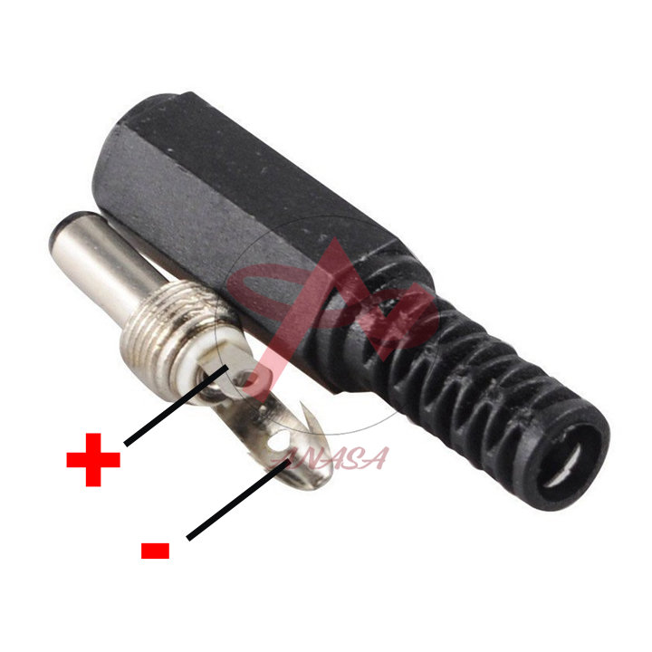 Combo 10 Jack DC 5.5x2.1mm (5 Jack Đực + 5 Jack Cái)