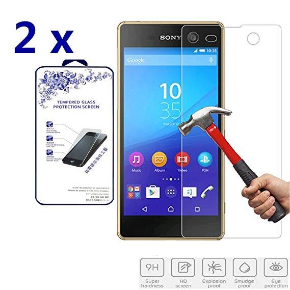 Kính Cường Lực Cho Sony Xperia M5 (Trong suốt)