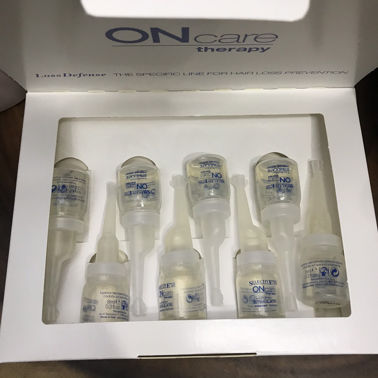 [HCM]Tinh dầu chống rụng tóc chuyên sâu Stimulate Intense Lotion Selective 8x8ml ( NEW )