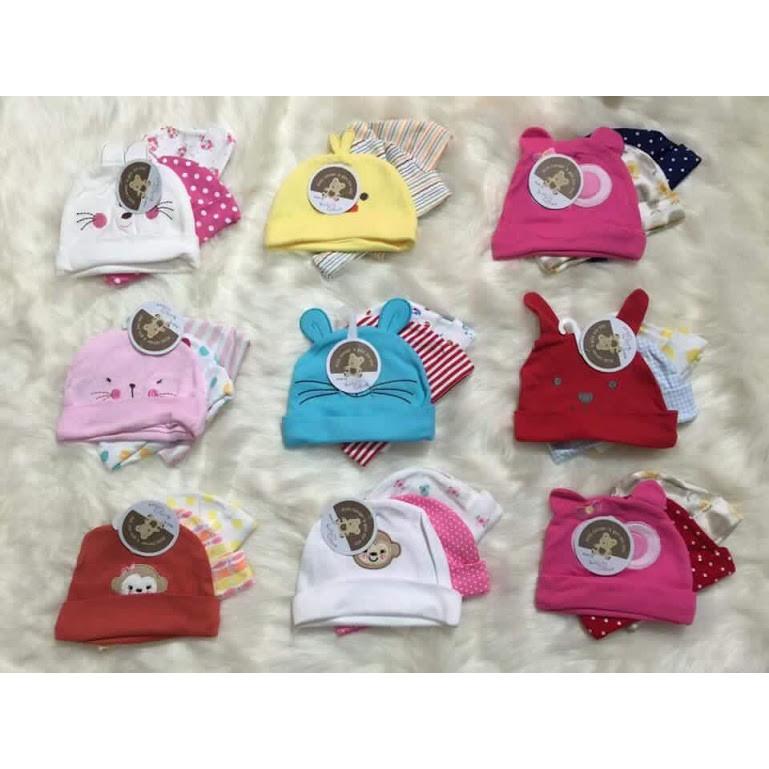Set 3 Mũ Thái Sơ Sinh