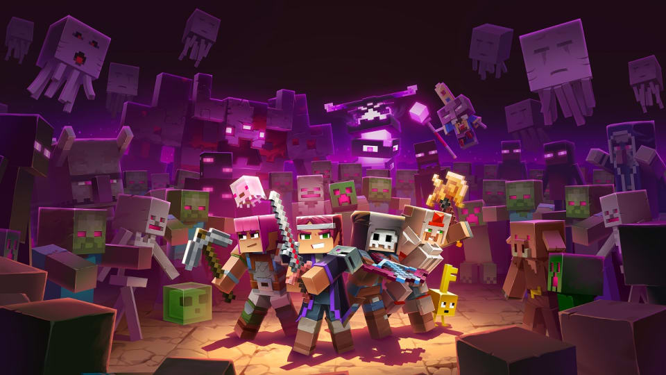 Băng Game Nintendo Switch Minecraft Dungeons Ultimate Edition