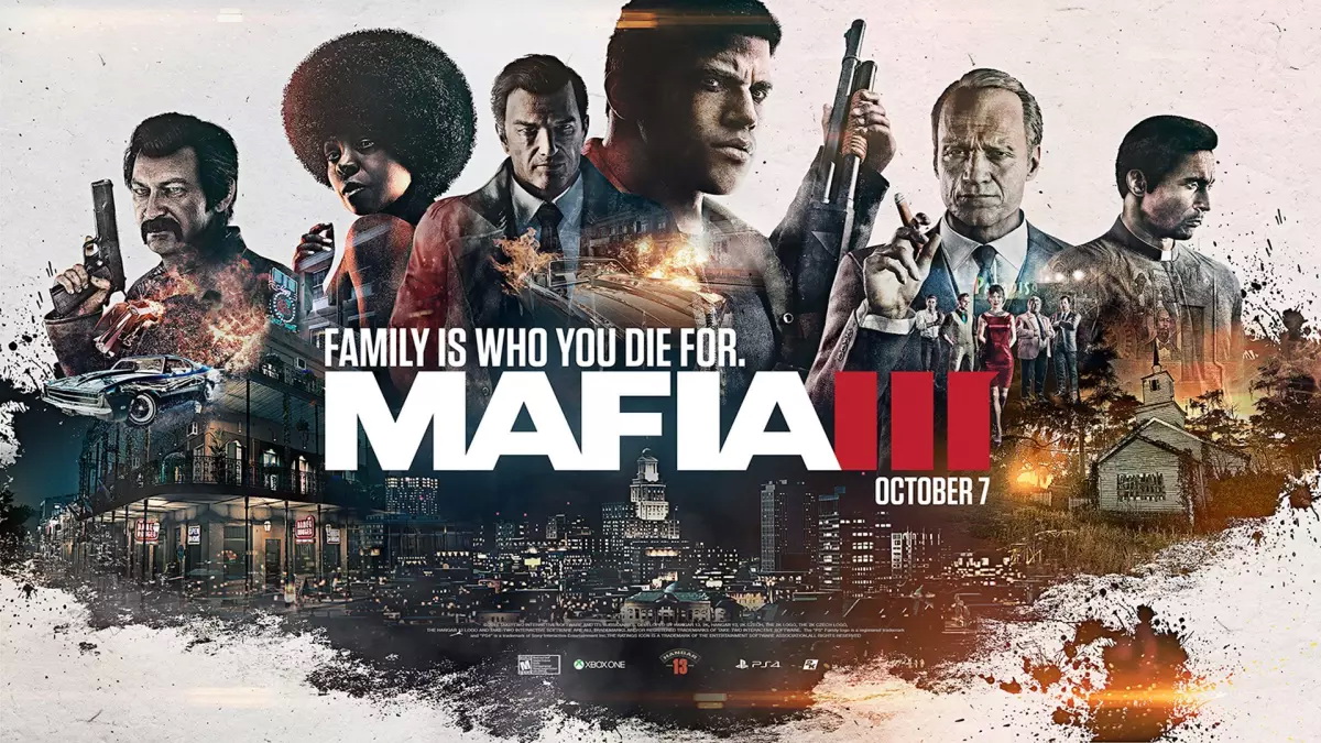 Đĩa Game Ps4  Mafia III