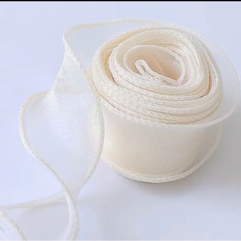 Ruy băng voan cuộn 10m