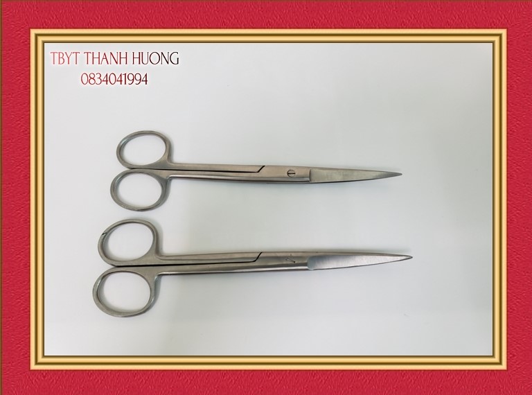 Kéo 16 thẳng nhọn/cong nhọn/kéo y tế