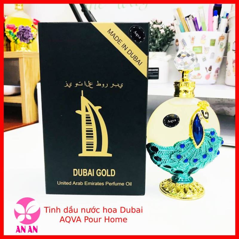Tinh dầu nước hoa Dubai AQVA Pour Home Size lớn 30ml - Hàng chuẩn Sin Thơm lâu thơm dai thơm ngất ngây