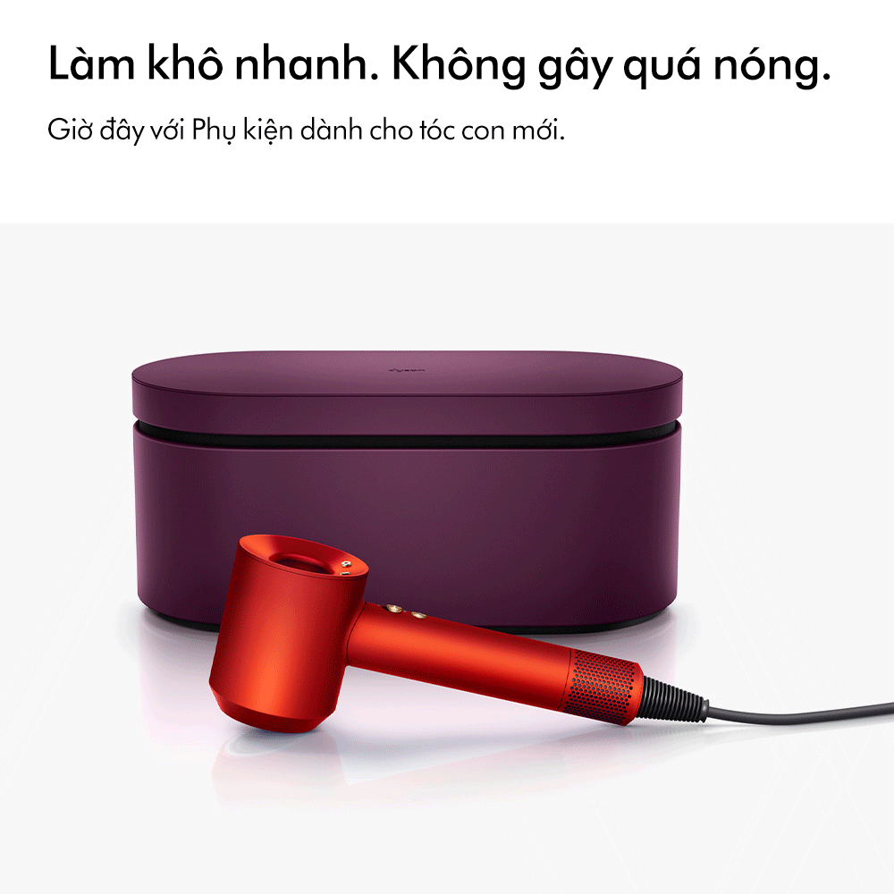 Máy sấy tóc Dyson Supersonic ™ HD08 (Cam Topaz)