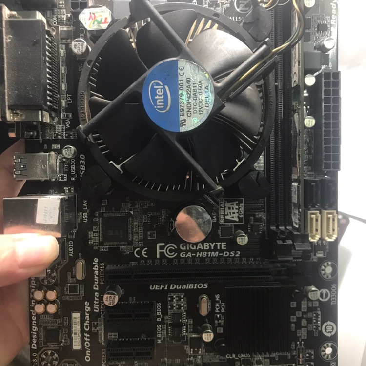 [HCM]combo main H81 + cpu G3xxx + ram 4Gb