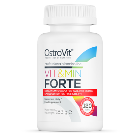 Thực Phẩm Bổ Sung Vitamin và Khoáng Chất Ostrovit VIT&MIN FORTE 120 viên