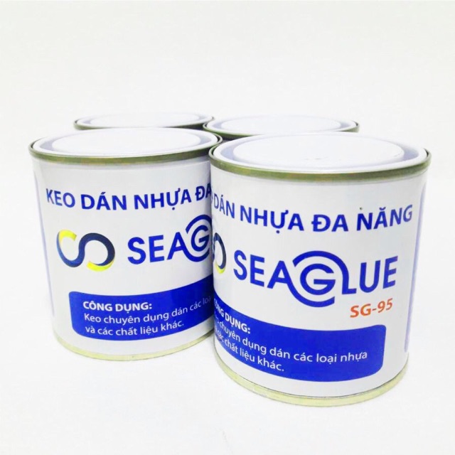 Keo dán vá nhựa - chống thấm siêu dính Seaglue SG-95 300ml